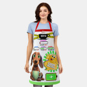 Kaffee Spaß ... Schürze (Getragen)