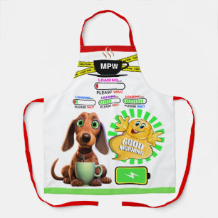 Kaffee Spaß ... Schürze