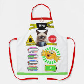 Kaffee Spaß ... Schürze (Vorderseite)