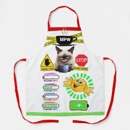 Kaffee Spaß ... Schürze