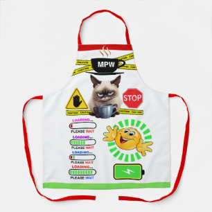 Kaffee Spaß ... Schürze