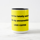 KAFFEE-SPASS ZWEIFARBIGE TASSE (Mittel)