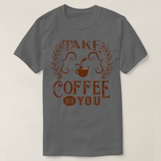 Kaffee Sprichwort Kaffee Lover 1 T-Shirt (Design vorne)