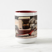 Kaffee Squirrels Wecker-Tasse Tasse (Zentrum)