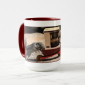 Kaffee Squirrels Wecker-Tasse Tasse (Vorderseite Links)