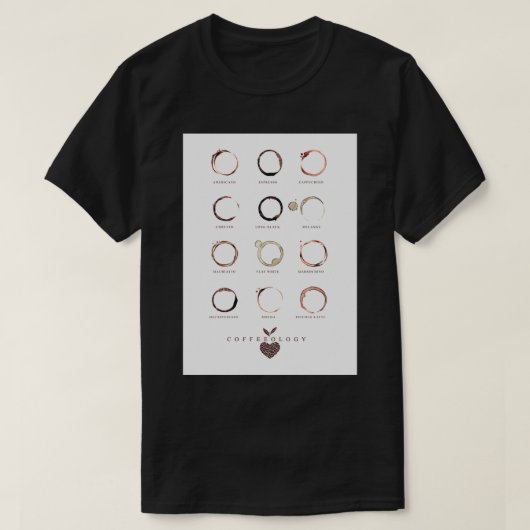 KAFFEE STAINS T-Shirt (Design vorne)