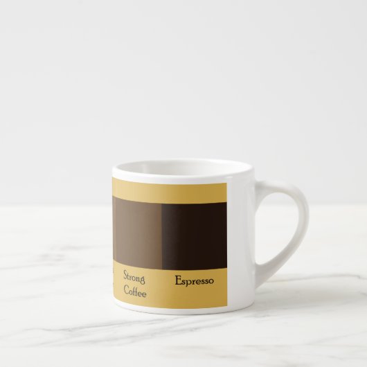 Kaffee-Stärkeespresso-Tasse Espressotasse (Rechts)