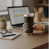 Kaffee steckt in meinem Blut Thermobecher