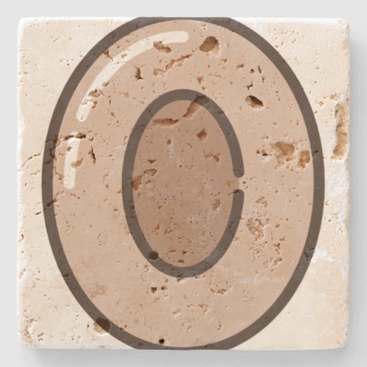 Kaffee Steinuntersetzer (Vorderseite)