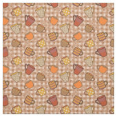 Kaffee Stoff (Muster)