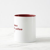 Kaffee Stressful Joke Tasse (Zentrum)