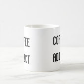 KAFFEE-SÜCHTIGER KAFFEETASSE (Mittel)