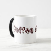 Kaffee-Süchtiger Verwandlungstasse (Vorderseite Links)