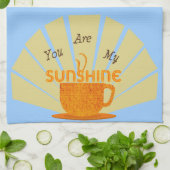 Kaffee Sunshine American MoJo Küchenhandtücher Handtuch (Gefaltet)