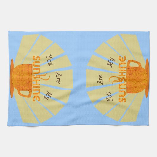 Kaffee Sunshine American MoJo Küchenhandtücher Handtuch (Horizontal)