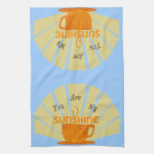 Kaffee Sunshine American MoJo Küchenhandtücher Handtuch (Vertikal)