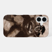 Kaffee-Supermann iPhone 16 Hülle (Rückseite (Horizontal))