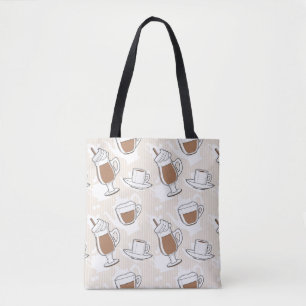 Kaffee, süßes Muster Tasche