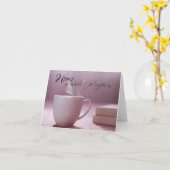 Kaffee Sweet Coffee Mitteilungskarten (Gelbe Blume)