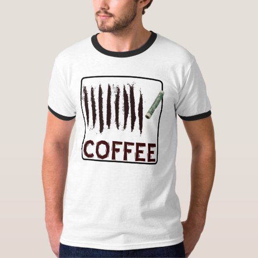 Kaffee T-Shirt (Vorderseite)