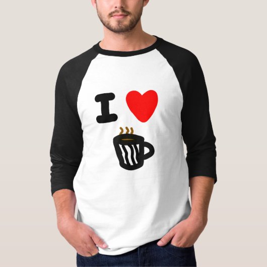 Kaffee T-Shirt (Vorderseite)