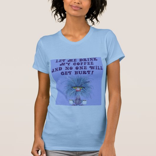 Kaffee T-Shirt (Vorderseite)