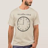 Kaffee T-Shirt (Vorderseite)