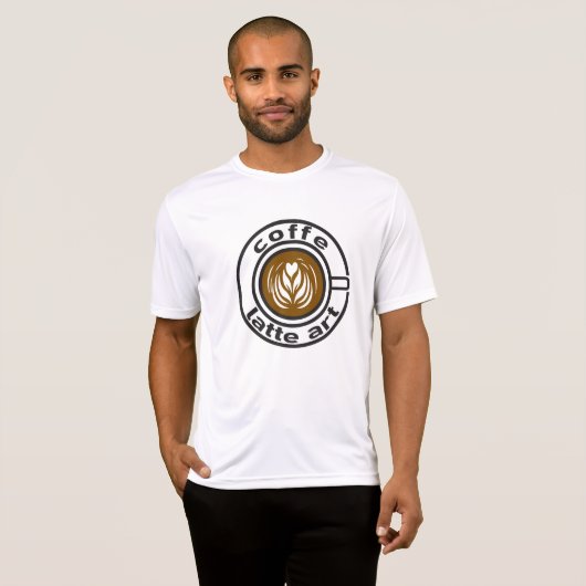 Kaffee T-Shirt (Vorne ganz)