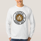 Kaffee T-Shirt (Vorderseite)