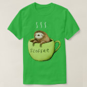 Kaffee T-Shirt (Design vorne)