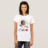 Kaffee T-Shirt (Vorne ganz)