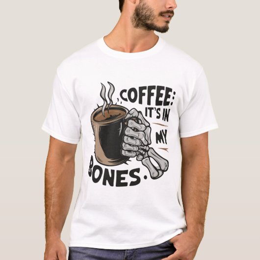Kaffee T-Shirt (Vorderseite)