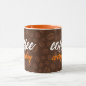 Kaffee täglich mit Tasse für Kaffeebohnen (Zentrum)