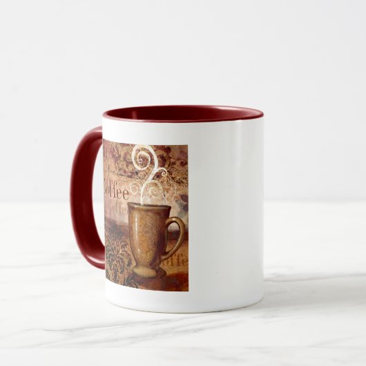 Kaffee Tasse (Vorderseite Links)