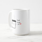 "Kaffee-" Tasse (Vorderseite Links)
