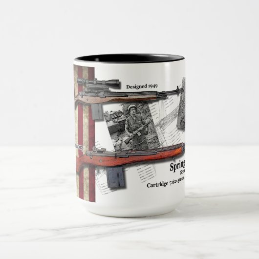 Kaffee-Tasse 1949 Springfields M14 Tasse (Zentrum)