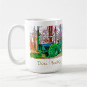 KAFFEE-TASSE 'ACKERBAU BEENDET' KAFFEETASSE (Links)