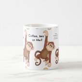 Kaffee-Tasse Affen und Redewendungen Kaffeetasse (Mittel)