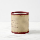 Kaffee-Tasse Alexanders Hamilton Tasse (Zentrum)