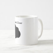 KAFFEE-TASSE, ANTInegativität, SCHWARZE ANTIWOLKE, Kaffeetasse (VorderseiteRechts)