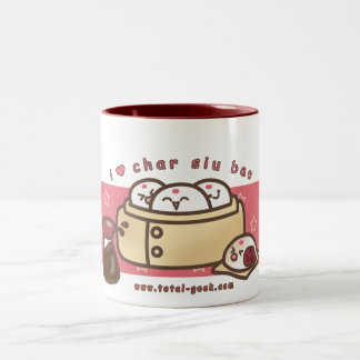 Kaffee-Tasse bao siu Holzkohle der Liebe I Zweifarbige Tasse