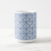 Kaffee Tasse-Blue Damask Kaffeetasse (Mittel)