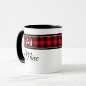 Kaffee-Tasse Buffalo Kariert Tasse (Vorderseite Links)