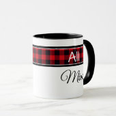 Kaffee-Tasse Buffalo Kariert Tasse (VorderseiteRechts)
