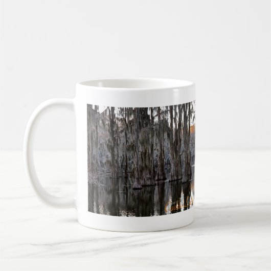 Kaffee-Tasse - Caddo-See Sonnenuntergang02 Kaffeetasse (Links)