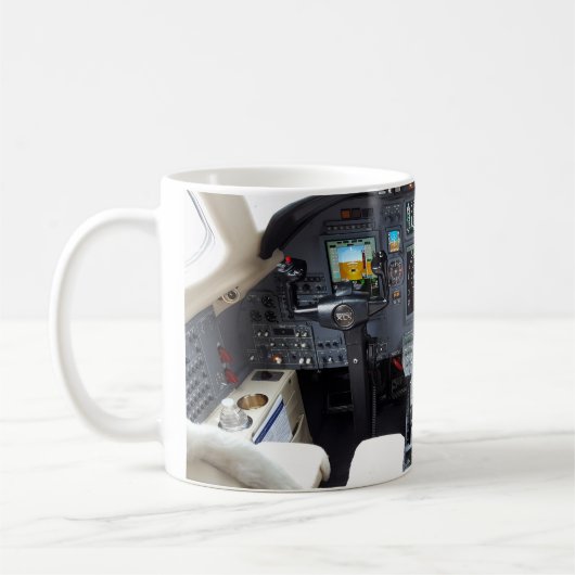 Kaffee-Tasse Cessna-Zitat-XLS Kaffeetasse (Links)