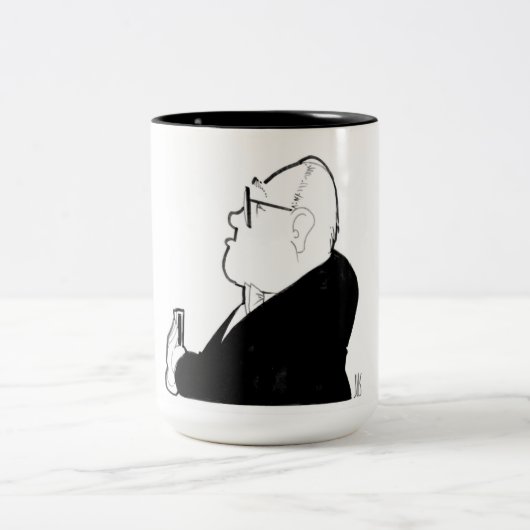 Kaffee-Tasse Charlien Miller Zweifarbige Tasse (Mittel)