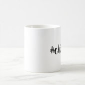 Kaffee-Tasse chillax, Minimalistic Kaffee-Tasse, Kaffeetasse (Mittel)