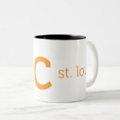 Kaffee-Tasse CIC St. Louis Zweifarbige Tasse (VorderseiteRechts)