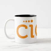 Kaffee-Tasse CIC St. Louis Zweifarbige Tasse (Links)